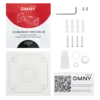 Камера сетевая буллет 5Мп OMNY BASE miniBullet5E-WDS-SDL-C 28 с двойной подсветкой и микрофоном Камера сетевая буллет 5Мп OMNY BASE miniBullet5E-WDS-SDL-C 28 с двойной подсветкой и микрофоном